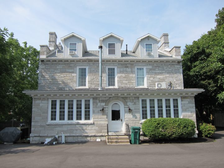 Back of the home