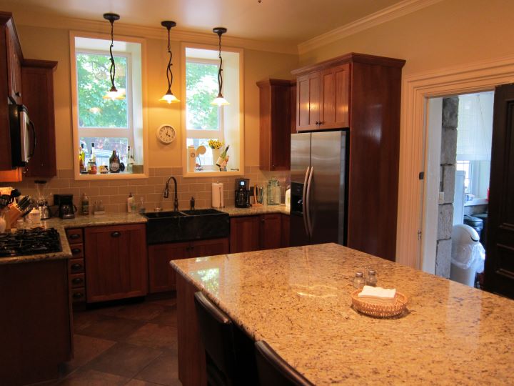 The kitchen